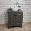 Victorian Square 670mm Cabinet With 370mm Bowl | OFB -UK Bathroom Supplies Sales Store 37CM BOWL 3 3 1