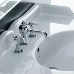 Old England Suffolk, 90cm Console Basin And Ceramic Legs | OFB 11 Old England Suffolk, 90cm Console Basin And Ceramic Legs | OFB -UK Bathroom Supplies Sales Store 90cm console basin ceramic legs4