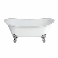 Clearwater Batello Bath | Gloss White | Old Fashioned Bathrooms