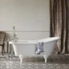 Burlington Buckingham Slipper Bath With Standard Feet - 1500mm | Old Fashioned Bathrooms