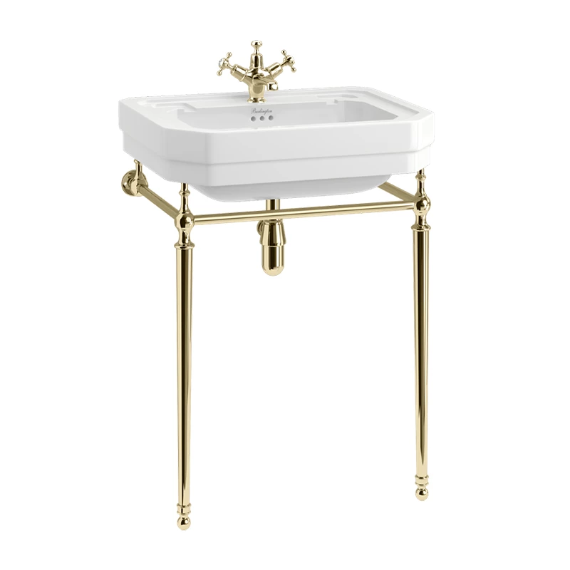 Burlington Victorian 61cm Basin With Chrome Stand 5 Burlington Victorian 61cm Basin With Chrome Stand - Image 3