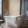 Burlington Emperor Slipper Bath - 1530mm | Old Fashioned Bathrooms -UK Bathroom Supplies Sales Store Burlington Emperor Bath