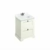 Burlington Freestanding 65 Vanity Unit - Carrara Top | OFB | Suffolk 2 Burlington Freestanding 65 Vanity Unit - Carrara Top | OFB | Suffolk -UK Bathroom Supplies Sales Store Burlington Freestanding 65 Vanity Unit with drawers and Minerva Carrara Top