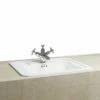 Burlington Inset Basin In White | Old Fashioned Bathrooms -UK Bathroom Supplies Sales Store Burlington Inset basin