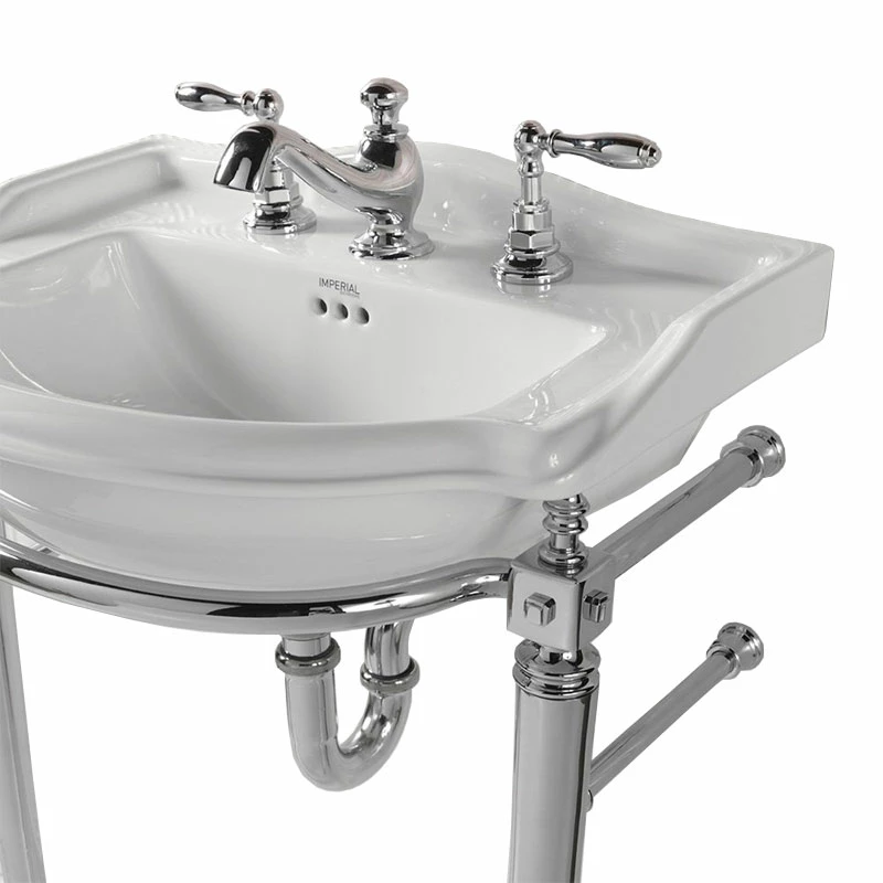 Drift Cloakroom Basin And Stand - 540mm | Old Fashioned Bathrooms 4 Drift Cloakroom Basin And Stand - 540mm | Old Fashioned Bathrooms - Image 2
