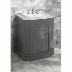 Gazebo Parts Direct Sales Store 46 Balasani Grey Cabinet With 520 Inset Basin | Old Fashioned Bathrooms