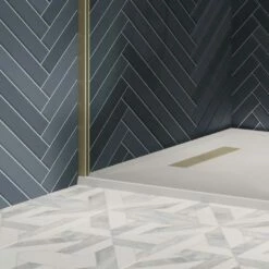 Crosswater 'Gallery 10' Corner With Hinged Deflector (T-Bracing Bar) -UK Bathroom Supplies Sales Store Gallery 10 2