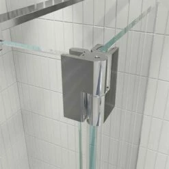 Crosswater 'Gallery 10' Walk Through With Hinged Deflectors | Suffolk -UK Bathroom Supplies Sales Store Gallery 10 Walk Through with Hinged Deflectors 2