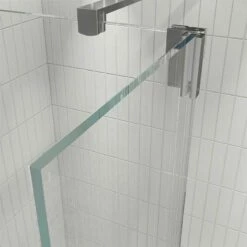 Crosswater 'Gallery 10' Walk Through With Hinged Deflectors | Suffolk -UK Bathroom Supplies Sales Store Gallery 10 Walk Through with Hinged Deflectors 3