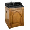 Foresters Gothic Vanity Cabinet & Basin | Old Fashioned Bathrooms | Suffolk -UK Bathroom Supplies Sales Store Gothic Unit Medium Black Ceramic Basin