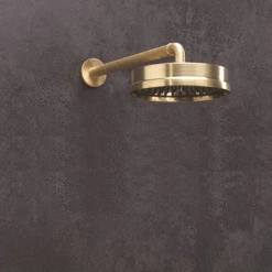 MPRO Industrial Easy Clean Shower Head 8" By Old Fashioned Bathrooms -UK Bathroom Supplies Sales Store MPRO Industrial Wall Arm Easy Clean Shower Rose