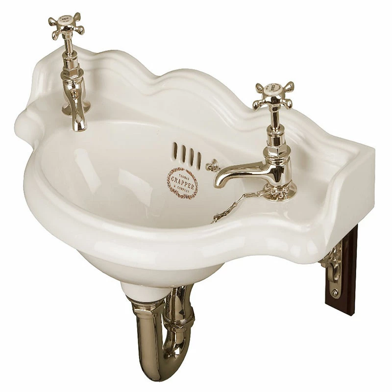 Thomas Crapper Marlborough Cloakroom Basin Set 4 Thomas Crapper Marlborough Cloakroom Basin Set - Image 2