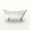 Melrose Roll Top Boat Bath - 1700mm | Old Fashioned Bathrooms -UK Bathroom Supplies Sales Store Melrose FA