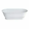 Clearwater Florenza Bath | Gloss White | Old Fashioned Bathrooms -UK Bathroom Supplies Sales Store N23CS CO w900 h900
