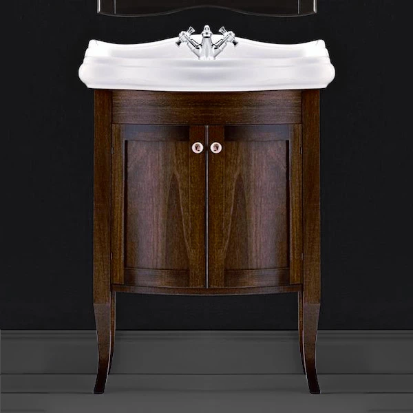 Luxury Retro 69cm Vanity Cabinet & Washbasin | Old Fashioned Bathrooms 3 Luxury Retro 69cm Vanity Cabinet & Washbasin | Old Fashioned Bathrooms