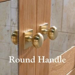 Thomas Crapper Bentham Cloakroom Unit & Basin -UK Bathroom Supplies Sales Store Round Handle