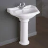 St James Hampton Large Basin And Pedestal | Old Fashioned Bathrooms -UK Bathroom Supplies Sales Store St James Hampton Large Basin Pedestal