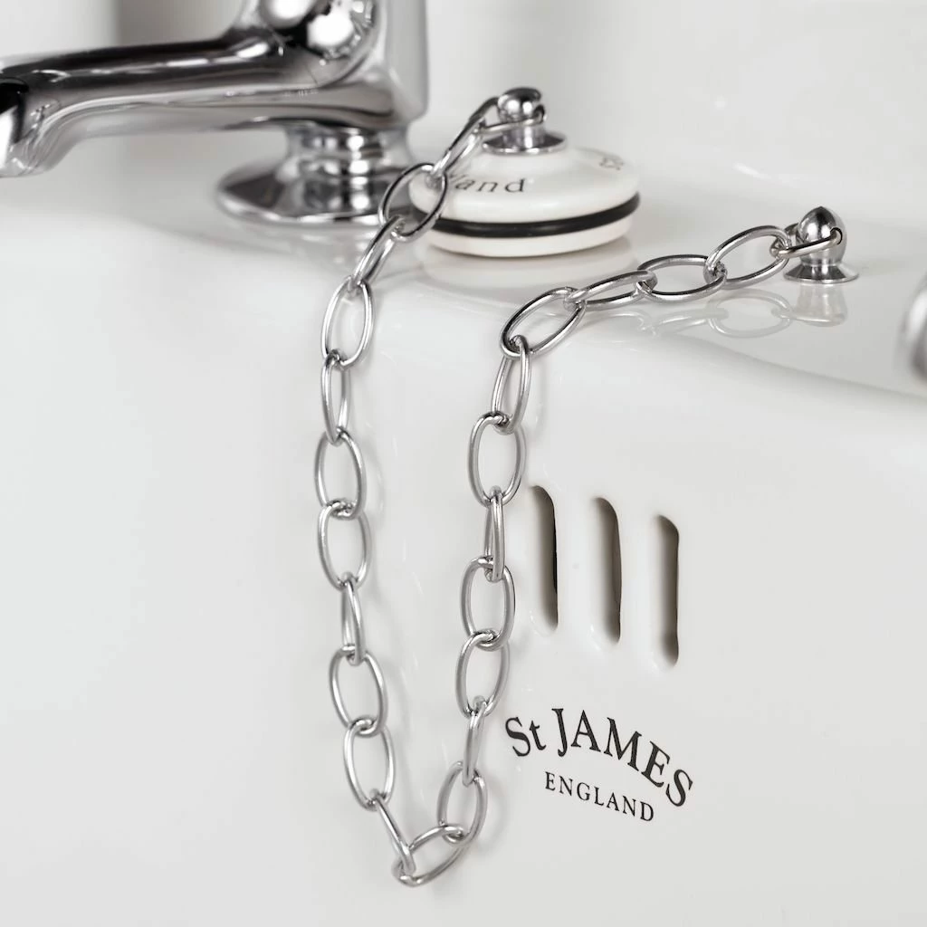 St James Hampton Large Basin And Pedestal | Old Fashioned Bathrooms 5 St James Hampton Large Basin And Pedestal | Old Fashioned Bathrooms - Image 3