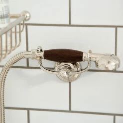 Thomas Crapper 1920 Exposed Thermostatic Shower Valve | Old Fashioned Bathrooms -UK Bathroom Supplies Sales Store Thomas Crapper 1920 exposed shower valve handset
