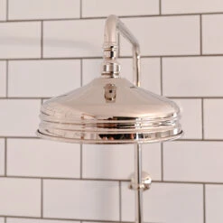 Thomas Crapper 1920 Exposed Thermostatic Shower Valve | Old Fashioned Bathrooms -UK Bathroom Supplies Sales Store Thomas Crapper 1920 shower rose1