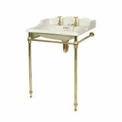 Thomas Crapper Marlborough 560mm Basin  | Old Fashioned Bathrooms -UK Bathroom Supplies Sales Store Thomas Crapper Marlborough Basin Washstand