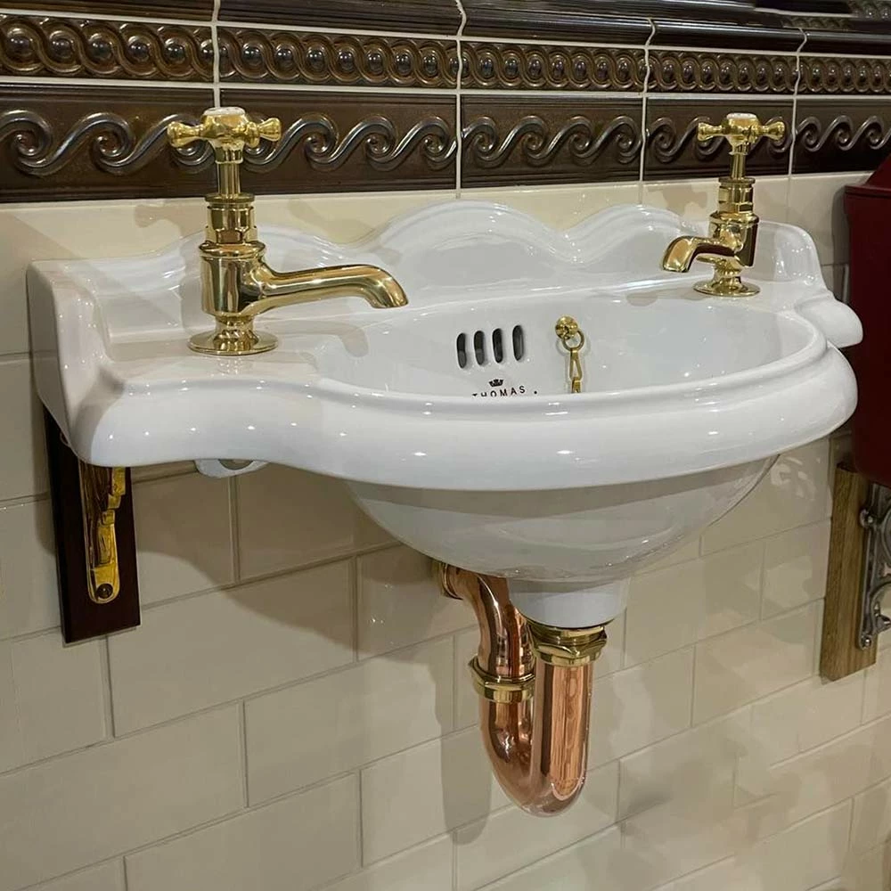 Thomas Crapper Marlborough Cloakroom Basin Set 3 Thomas Crapper Marlborough Cloakroom Basin Set