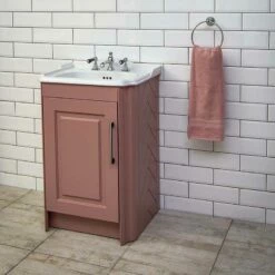 Balasani 600mm Cabinet With Basin | Old Fashioned Bathrooms