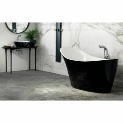 Victoria + Albert Amalfi Bath - Slipper 1632mm | OFB -UK Bathroom Supplies Sales Store Victoria Albert Amalfi Freestanding Modern Roll Top Bath Image6