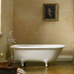 Victoria + Albert Hampshire Large Stone Bath -UK Bathroom Supplies Sales Store Victoria Albert Hampshire Freestanding Traditional Roll Top Bath Image3