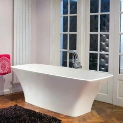 Victoria + Albert Ravello Bath - Doubled Ended 1743mm | Old Fashioned Bathrooms -UK Bathroom Supplies Sales Store Victoria Albert Ravello Freestanding Modern Roll Top Bath Image4