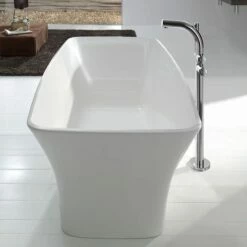 Victoria + Albert Ravello Bath - Doubled Ended 1743mm | Old Fashioned Bathrooms -UK Bathroom Supplies Sales Store Victoria Albert Ravello Freestanding Modern Roll Top Bath Image5