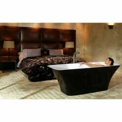 Victoria + Albert Ravello Bath - Doubled Ended 1743mm | Old Fashioned Bathrooms -UK Bathroom Supplies Sales Store Victoria Albert Ravello Freestanding Modern Roll Top Bath Image6