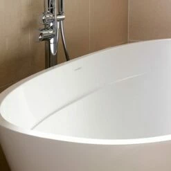 Victoria + Albert Terrassa Oval Bath | Old Fashioned Bathrooms -UK Bathroom Supplies Sales Store Victoria Albert Terassa Freestanding Modern Roll Top Bath Image3