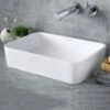 Victoria Albert Edge 45 Basin By Old Fashioned Bathrooms 2 Victoria Albert Edge 45 Basin By Old Fashioned Bathrooms -UK Bathroom Supplies Sales Store Victoria Albert Edge 45cm Basin Image1