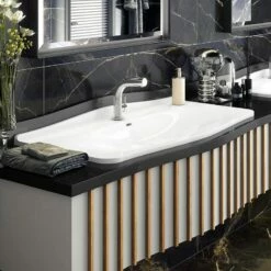 Victoria Albert Mandello 114 Basin By Old Fashioned Bathrooms -UK Bathroom Supplies Sales Store Victoria Albert Mandello 114cm Basin Image2