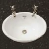 Victorian Inset Vanity Basin | Old Fashioned Bathrooms -UK Bathroom Supplies Sales Store Victorian Inset Vanity Basin
