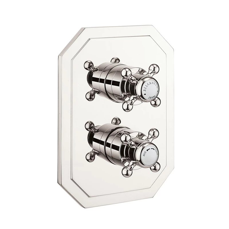 Belgravia Crosshead Thermostatic Shower Valve - 3 Outlets | OFB 4 Belgravia Crosshead Thermostatic Shower Valve - 3 Outlets | OFB - Image 2