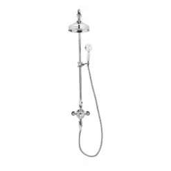Belgravia Thermostatic Exposed Shower With Riser Bracket | OFB