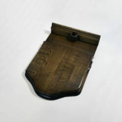 Bristol Throne Toilet Seat, Dark Oak | Old Fashioned Bathrooms