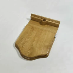 Traditional Light Oak Throne Toilet Seat | Old Fashioned Bathrooms