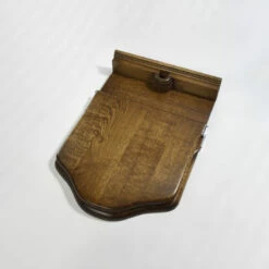 Traditional Medium Oak Throne Toilet Seat | Old Fashioned Bathrooms