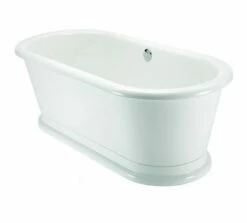 Burlington London Round Double Ended Bath - 1800mm | Old Fashioned Bathrooms -UK Bathroom Supplies Sales Store burlington london round soaking tub 1