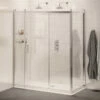 Burlington Traditional Soft Close Sliding Door And Side Panel -UK Bathroom Supplies Sales Store burlington sliding shower door enclosure