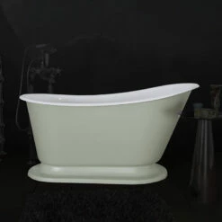 Hurlingham Cameo Slipper Cast Iron Bath 1400mm | Old Fashioned Bathrooms