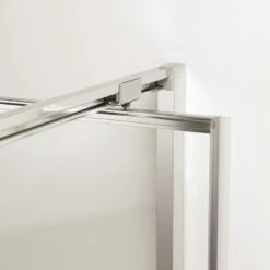 Crosswater 'Clear 6' Pivot Door & (Optional) Side Panel - Silver Finish -UK Bathroom Supplies Sales Store clear 6 pivot door top roller w900 h900
