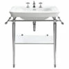 Etoile Vergennes Medium Basin & Stand - 605mm | Old Fashioned Bathrooms -UK Bathroom Supplies Sales Store etoile vergennes chrome