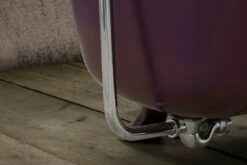 Oversize Exposed Retainer Bath Waste (for Extra Deep Baths) -UK Bathroom Supplies Sales Store exposed bath waste nickel