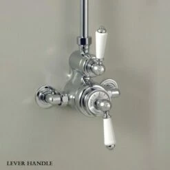 Edwards & Co Traditional Exposed Shower Valve - 1 Outlet - Old Fashioned Bathrooms -UK Bathroom Supplies Sales Store exposed shower valve 2