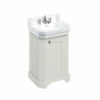 Burlington Edwardian 560mm Basin & Freestanding Cloakroom Vanity Unit -UK Bathroom Supplies Sales Store fc12s