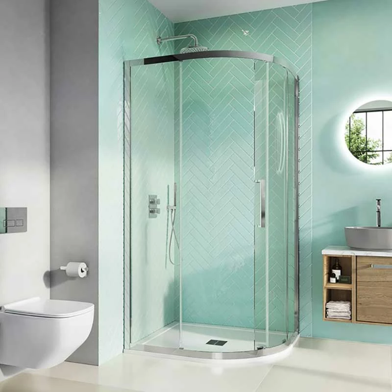 Crosswater 'Infinity 8' Quadrant Single Door Enclosure 4 Crosswater 'Infinity 8' Quadrant Single Door Enclosure - Image 2